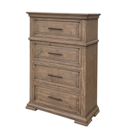 IFD Royal Sandy Brown 4 Drawers Chest