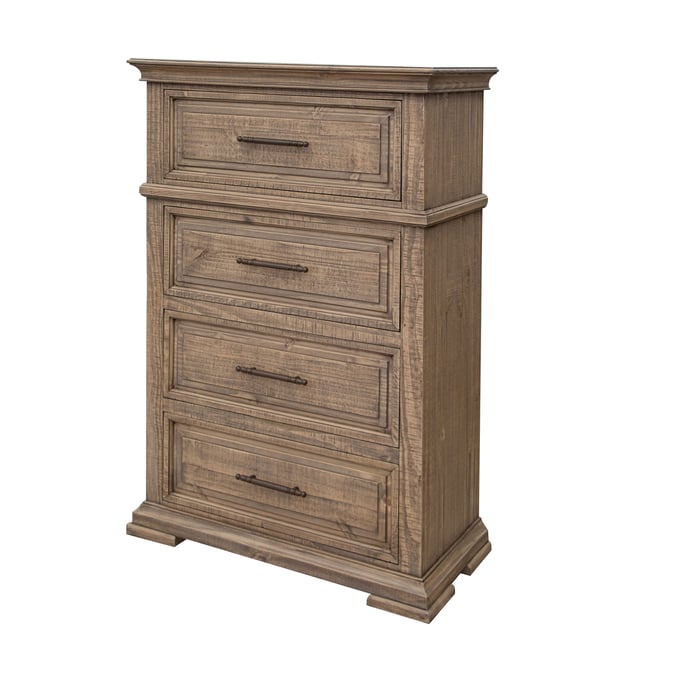 IFD Royal Sandy Brown 4 Drawers Chest IFD-3771CHT