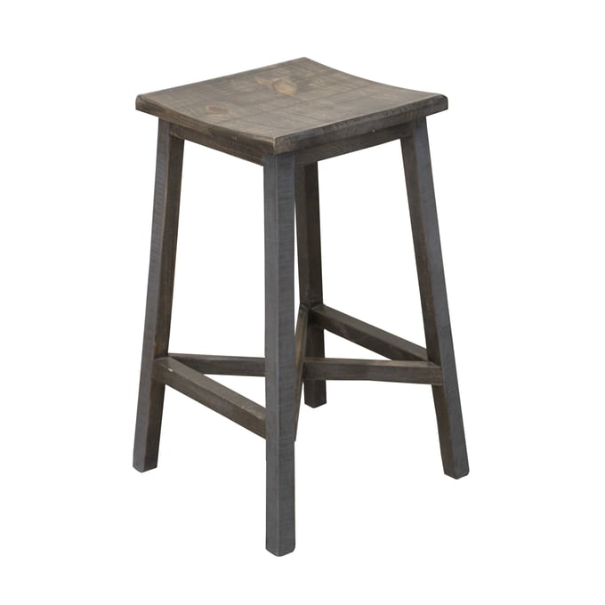 IFD Loft Brown Two Tone Gray 30 Inch Stool IFD-6441STL30