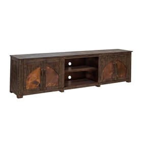 IFD Blackburn Natural Brown TV Stand