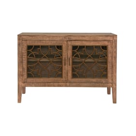 IFD Mandala Vintage Copper 2 Door Console