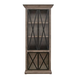 IFD Xoan Translucent Light Brown Cabinet