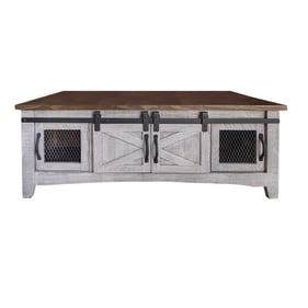 IFD Pueblo Gray 3pc Coffee Table Set