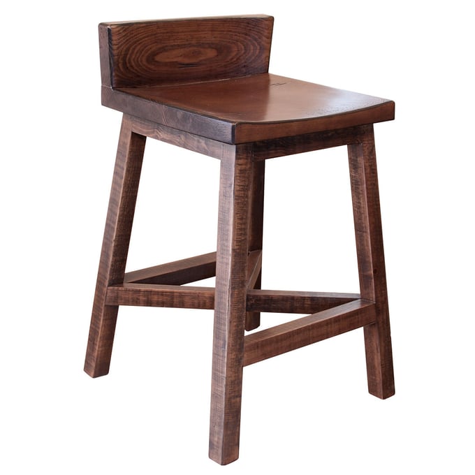 2 IFD Pueblo Deep Brown 24 Inch Stools IFD-360BS24