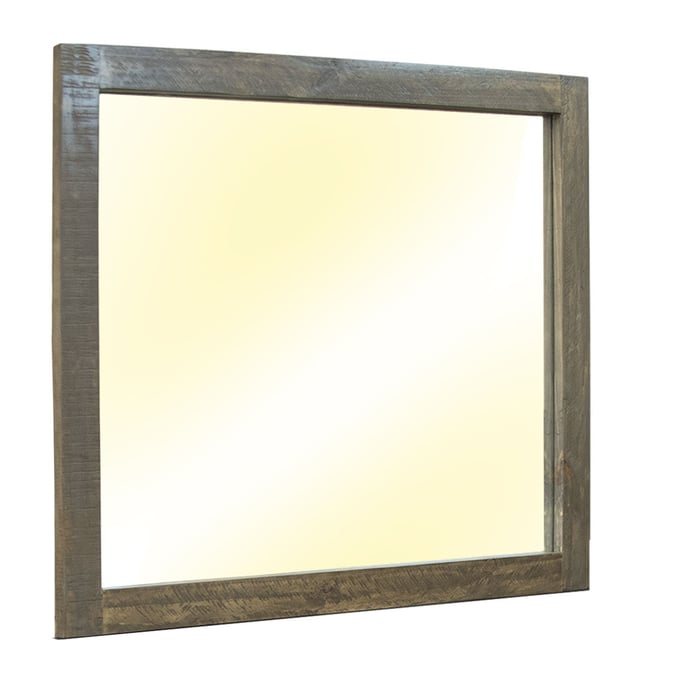 IFD Loft Brown Two Tone Gray Mirror IFD-6441MIR