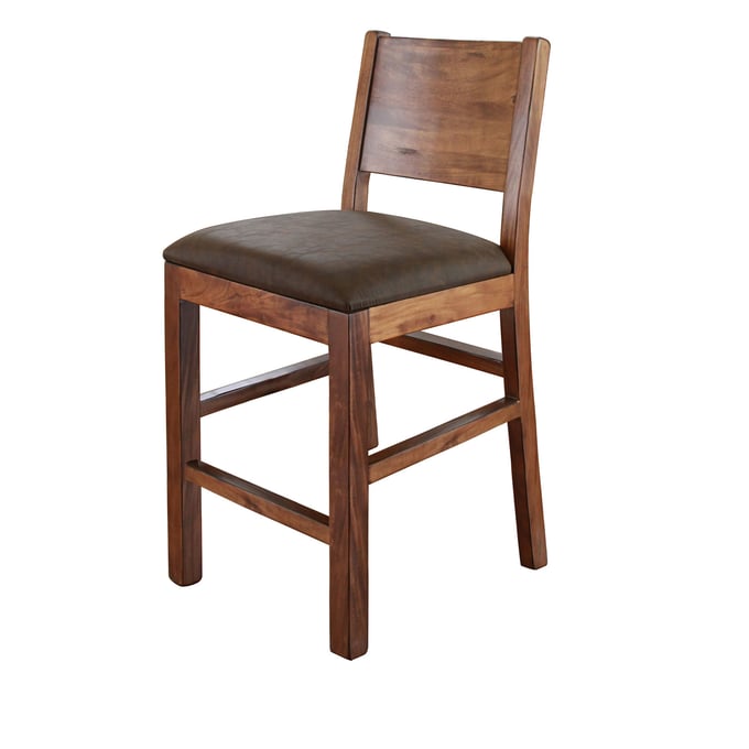 2 IFD Parota Natural Two Tone 24 Inch Barstools IFD-865BS24