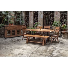 IFD Parota 6pc Dining Room Set