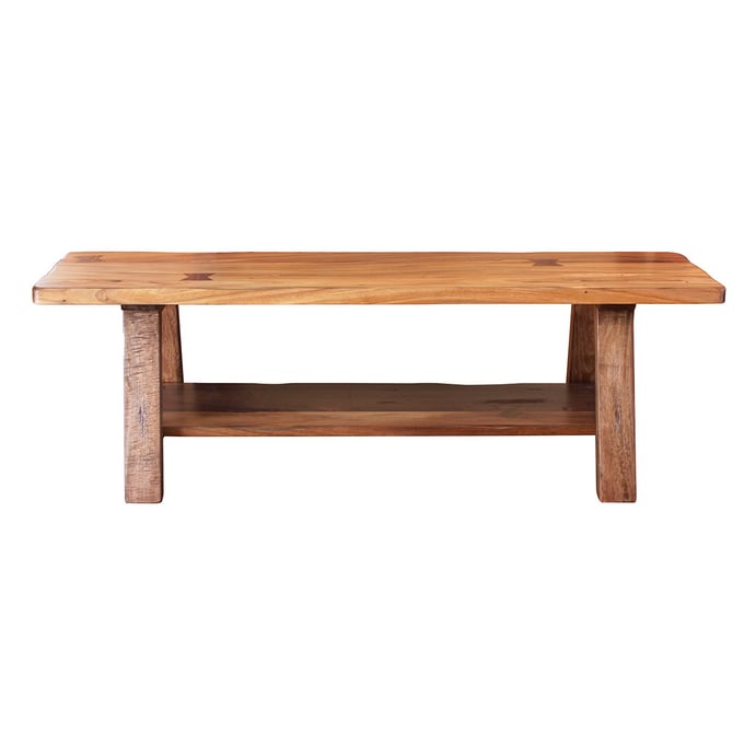 IFD Parota Natural Two Tone Bench IFD-866BENCH