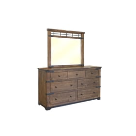 IFD Parota Dresser and Mirror