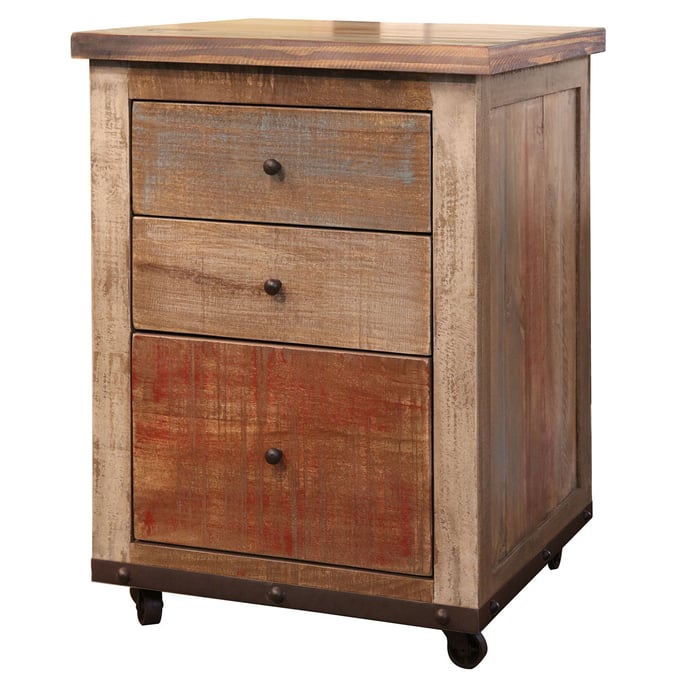 IFD Antique 3 Drawers File Cabinet IFD-968FILE