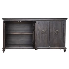 IFD Capri Charcoal Door Console