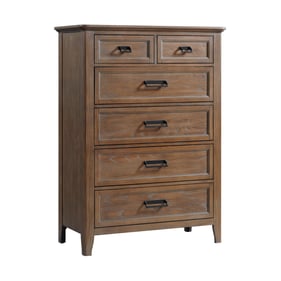 Intercon Alta Harvest Brown 6 Drawer Chest