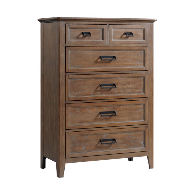 Intercon Alta Harvest Brown 6 Drawer Chest INT-AL-BR-5306-HVT-C