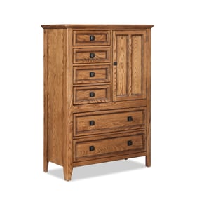 Intercon Alta Brushed Ash 6 Drawers 1 Door Chest