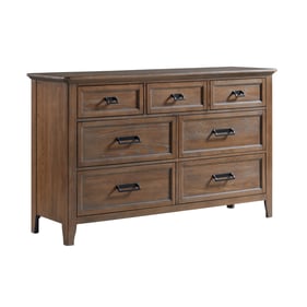 Intercon Alta Harvest Brown 7 Drawer Dresser