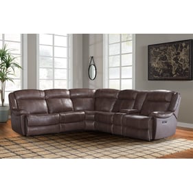 Intercon Avalon Latte 6pc Power Sectional