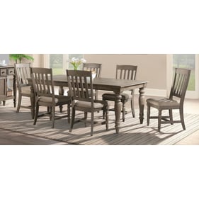 Intercon Balboa Park Roasted Oak 7pc Dining Room Set