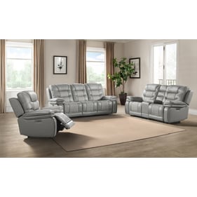 Intercon Cody Light Grey 3pc Living Room Set