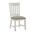 S/C, Slat Back w/Cushion Seat