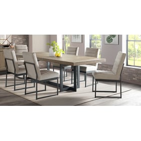 Intercon Eden Dune Trestle 7pc Dining Room Set