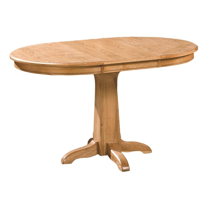 Intercon Family Chestnut Pedestal Table Top INT-FD-TA-L4260-CNT-TOP