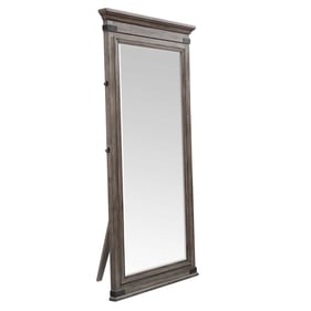 Intercon Forge Brushed Steel Floor Mirror