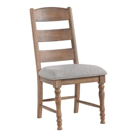 2 Intercon Highland Sandwash Ladder Back Dining Chairs