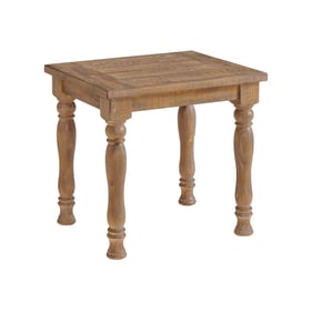 Intercon Highland Sandwash Turned Leg End Table