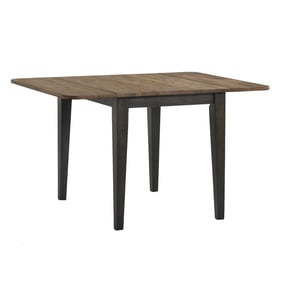 Intercon Harper Brushed Brown Pecan Drop Leaf Table