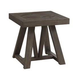 Intercon Hearst Reclaimed Chevron End Table