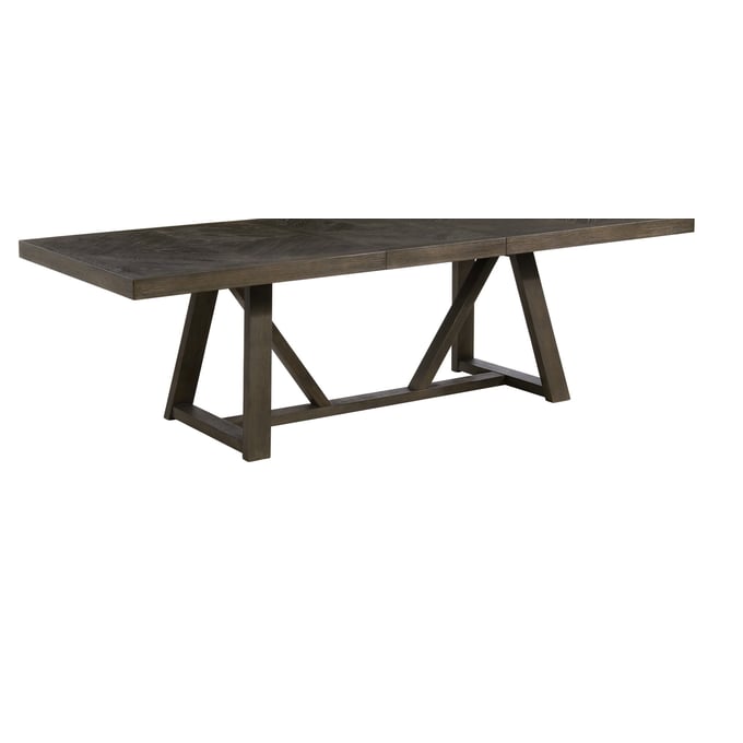 Intercon Hearst Reclaimed Chevron Trestle Table Base INT-HR-TA-42101-RCV-BSE