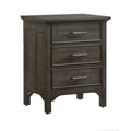 Nightstand, 3 Drawer