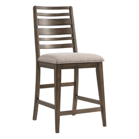 Intercon Kauai Brushed Mango Ladder Back Counter Stool