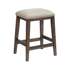 Intercon Kauai Brushed Mango 24 Inch Backless Barstool