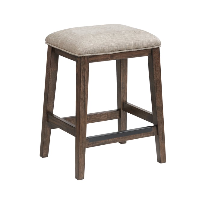 Intercon Kauai Brushed Mango 24 Inch Backless Barstool INT-KI-BS-65C-BMW-K24