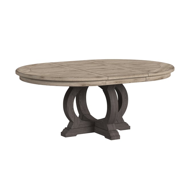 Intercon Kirkwood Reclaimed Oak Tobacco Round Table INT-KW-TA-5474-ROT-TABLE