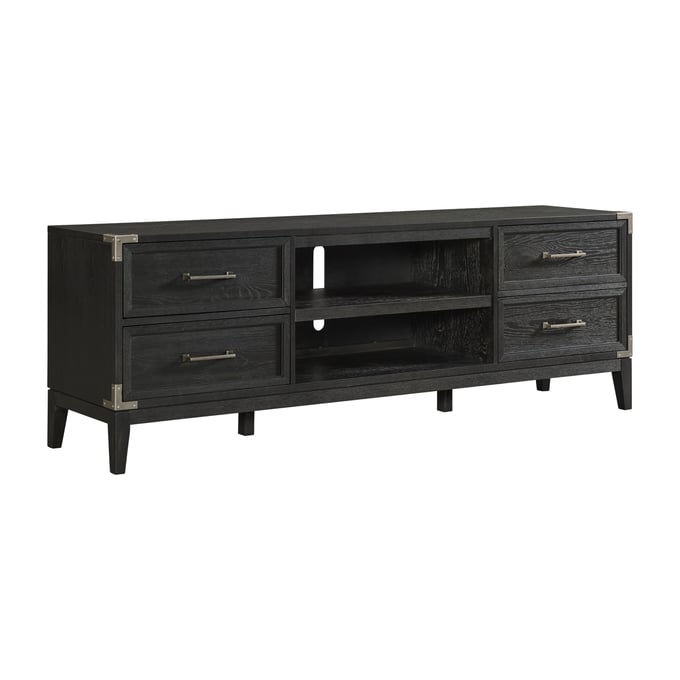 Intercon Laguna Weathered Steel 84 Inch Console INT-LG-HT-8428-WST-C