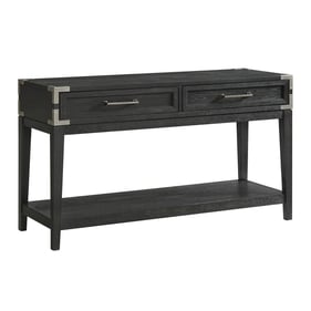 Intercon Laguna Weathered Steel Sofa Table