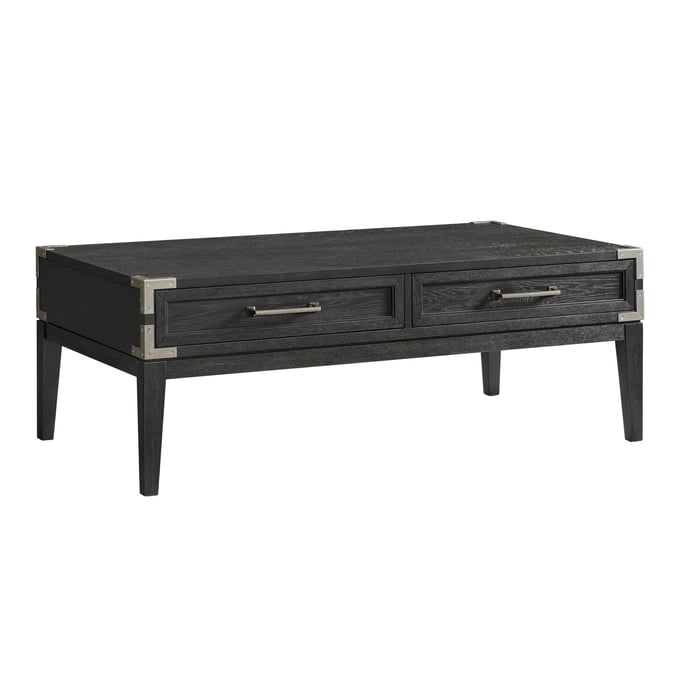 Intercon Laguna Weathered Steel Coffee Table INT-LG-TA-5228-WST-C