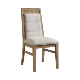 Intercon Landmark Weathered Oak Upholstered Chair