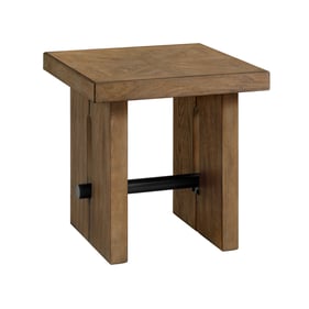 Intercon Landmark Weathered Oak End Table