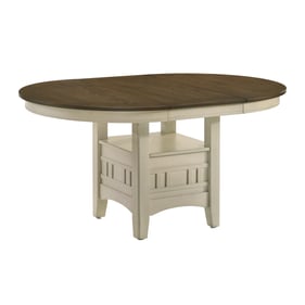 Intercon Mission Casuals Rustic White French Oak Dining Table