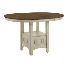 Intercon Mission Casuals Rustic White French Oak Gathering Table