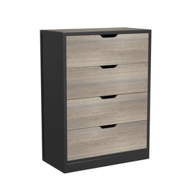 Intercon Midtown Youth Black Ebano 4 Drawers Chest