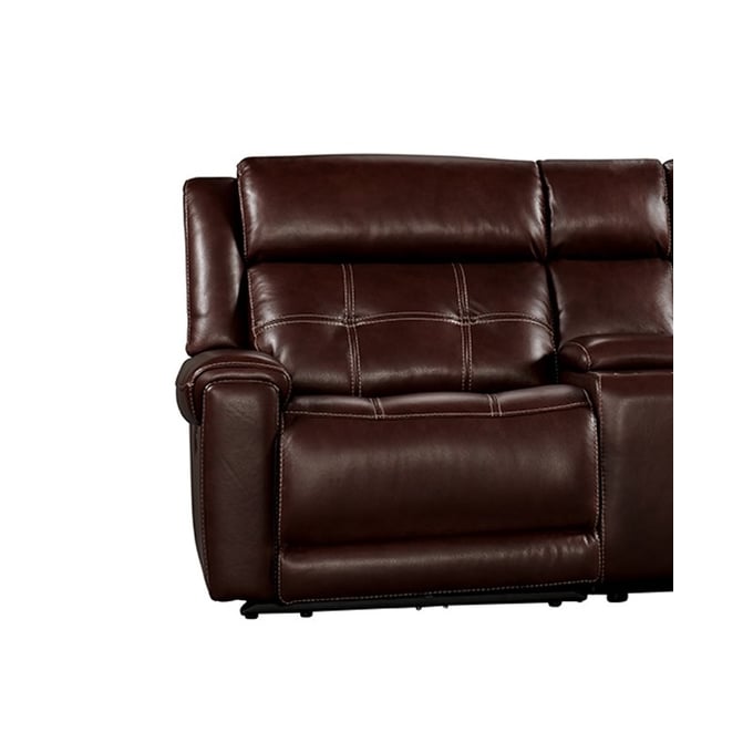 Intercon Regis Baron Redwood LSF Dual Power Recliner INT-RS-SC-LAFPR-BRW-C