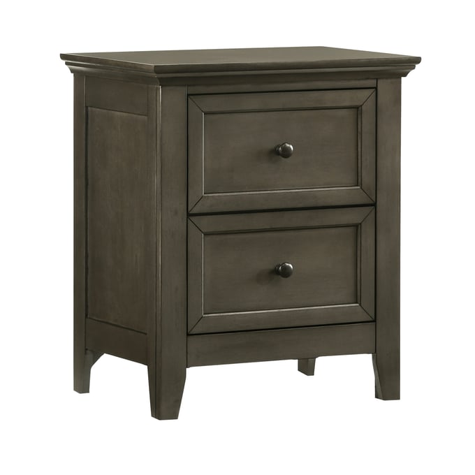 Intercon San Mateo Youth Gray 2 Drawer Nightstand INT-SM-BR-4302-GRY-C