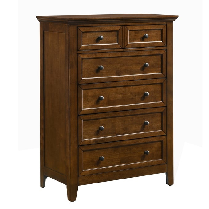 Intercon San Mateo Tuscan 5 Drawer Chest INT-SM-BR-4305-TUS-C