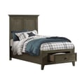 Twin Storage Footboard w/Deck