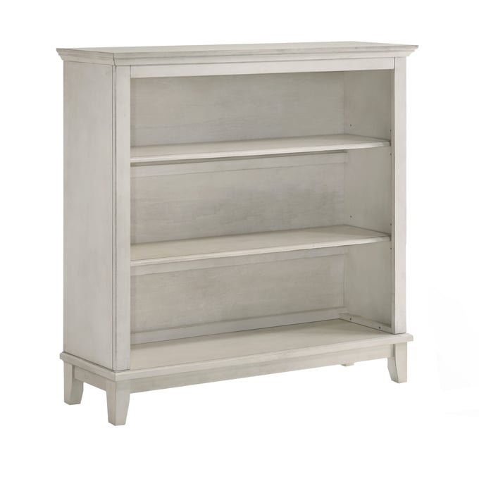 Intercon San Mateo Youth Rustic White Bookcase INT-SM-BR-4352BK-RWH-C