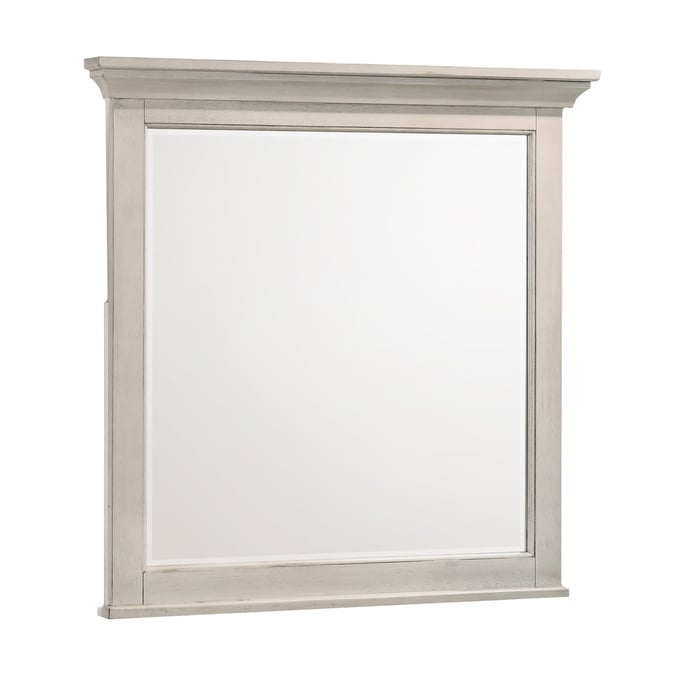 Intercon San Mateo Youth Rustic White Mirror INT-SM-BR-4391-RWH-C